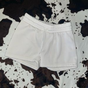 Sweatpants material shorts!!